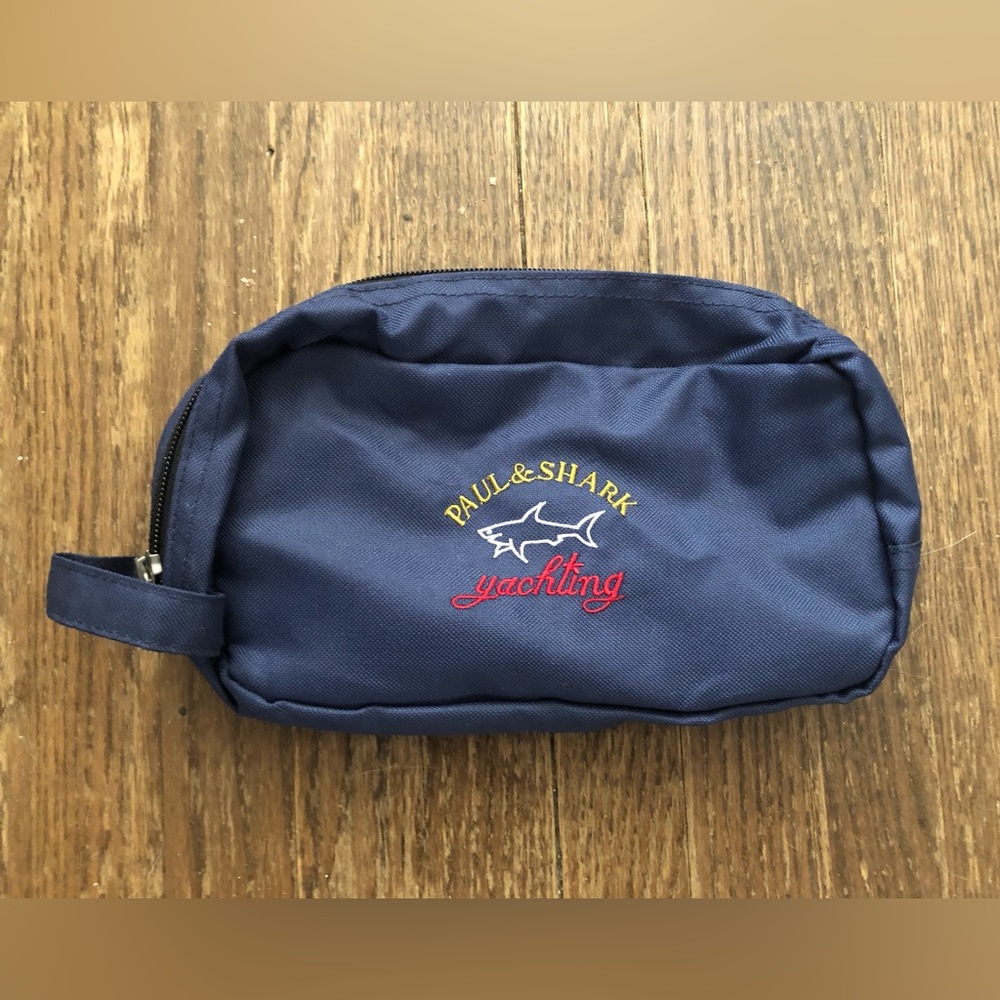 Paul & Shark Yachting toiletries travel pouch zippered bag